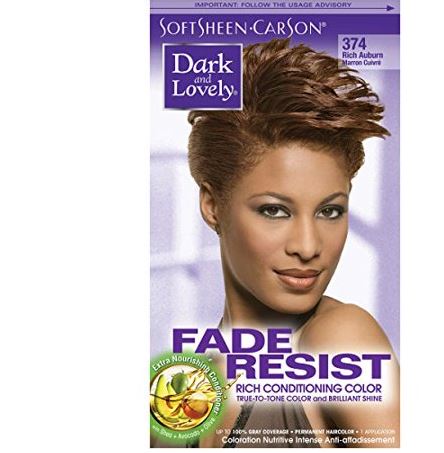 SoftSheen-Carson Dark and Lovely Fade Resist Rich Conditioning Color, Brown  Sable 373 : : Beauty & Personal Care