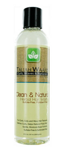 Taliah Waajid Clean & Natural Herbal Hair Wash 8OZ