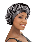 Stay On Satin Bonnet Style #600 - Black