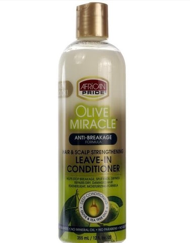 African Pride Olive Miracle Leave-In Conditioner , 12oz