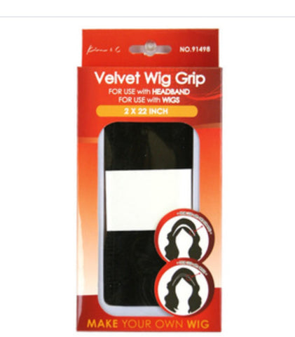 Velvet Wig Grip 2 x 22"