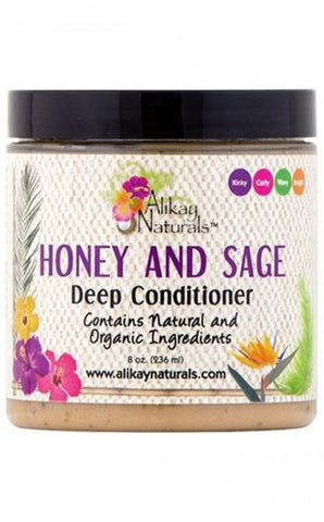 Alikay Naturals Honey and Sage Deep Conditioner 8OZ