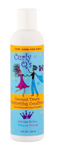 Curls Curly Q's Coconut Dream Moisturizing Conditioner 8 Oz