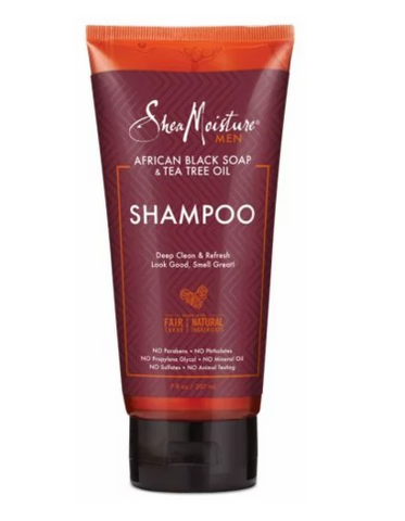 Shea Moisture African Black Soap & Tea Tree Oil Shampoo 7 oz