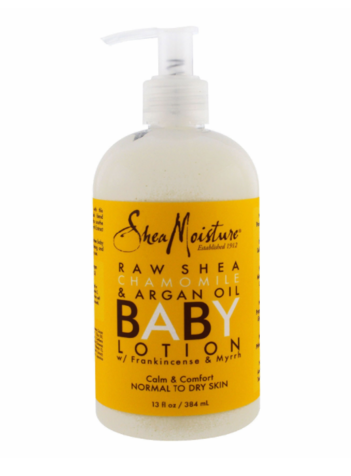 Shea Moisture Baby Healing Lotion Raw Shea Chamomile & Argan Oil 12  oz