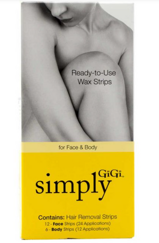 Gigi Ready to Use Wax Strips Face & Body