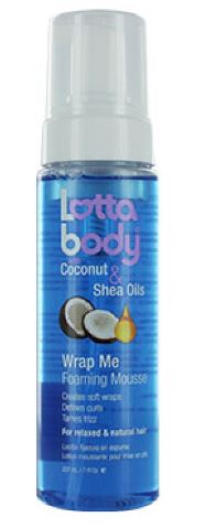 Lottabody Coconut & Shea Oils Wrap Me Foaming Mousse 8 oz