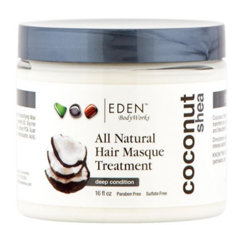 Eden Bodyworks Coconut Shea Hair Masque Treatment 16 Oz