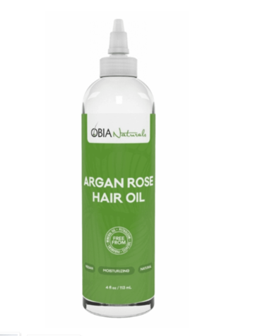 Obia Naturals Argan Rose Hair Oil 4 oz