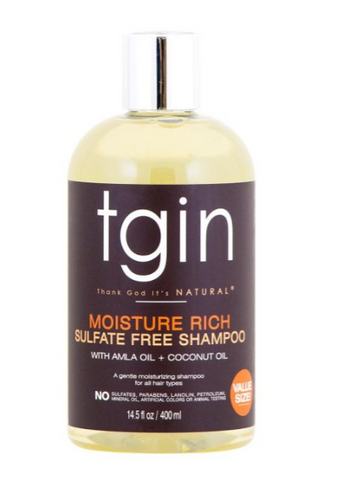 Tgin Moisture Rich Sulfate Free Shampoo 13 oz