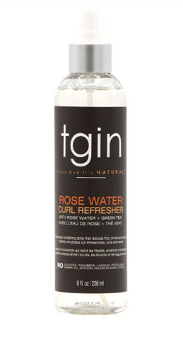 Tgin Rose Water Curl Refresher 8 oz