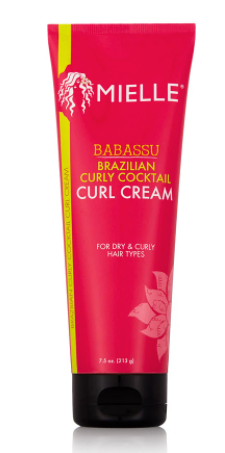 Mielle Brazilian Curly Cocktail Curl Cream 8 oz