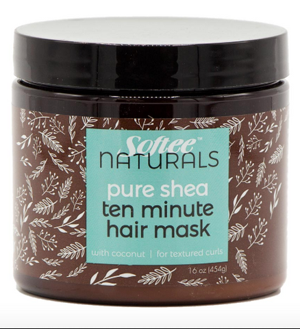 Softee Naturals Pure Shea Ten Minute Hair Mask 16 Oz