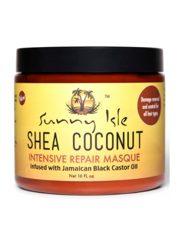 Sunny Isle Shea Coconut Intensive Repair Masque 16 Oz