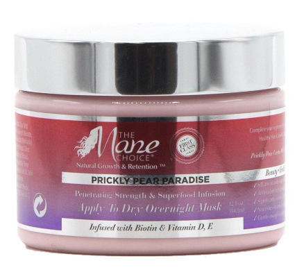 The Mane Choice Prickly Pear Paradise Apply To Dry Overnight Mask 12 Oz
