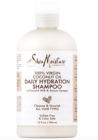 Shea Moisture 100% Virgin Coconut Oil Daily Hydration Shampoo 13 Oz