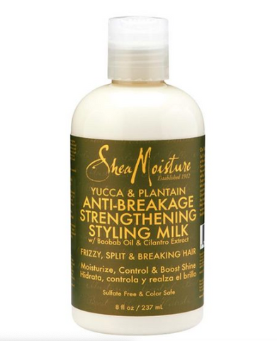 Shea Moisture Yucca & Plantain Anti-breakage Strengthening Styling Milk 8 Oz