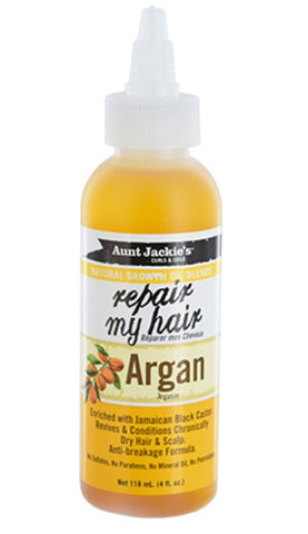 Aunt Jackie's Natural Growth Oil Repair My Hair Argan