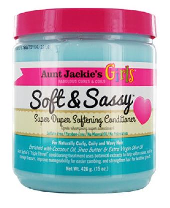Aunt Jackie's Soft & Sassy Super Duper Softening Conditioner 15oz