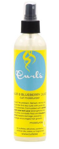 Curls Aloe & Blueberry Juice Curl Moisturizer 8 Oz
