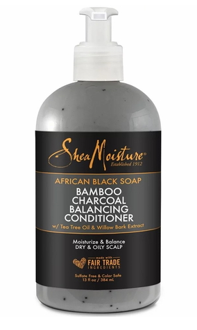 Shea Moisture African Black Soap Balancing Conditioner 13 oz