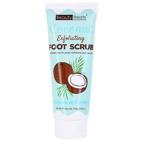Beauty Treats Coconut Exfoliating Foot Scrub 3.5oz