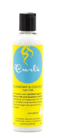 Curls Blueberry & Coconut Hair Milk Condition 8 Oz