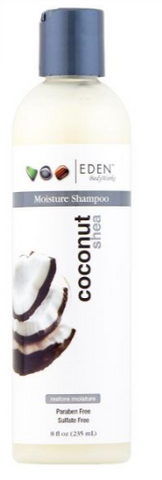 Eden Bodyworks Coconut Shea Natural Moisture Shampoo 8 Oz