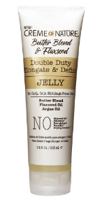 CREME OF NATURE Butter Blend & Flaxseed Double Duty Elongate & Define Jelly (8.4oz)