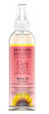 Jane Carter Solution Curls To Go! Curl Elixir Shine On 6 Oz
