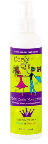 Curly Q's Moist Curls Moisturizer 8 Oz