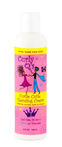Curly Q's Curlie Cutie Cleansing Cream 8 Oz
