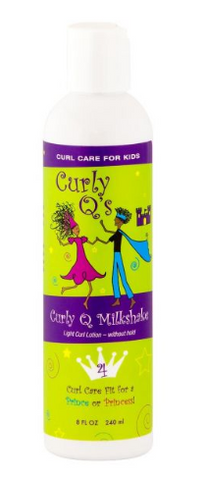 Curly Q's Curly Q Milkshake Light Curl Lotion-Without Hold 8 Oz