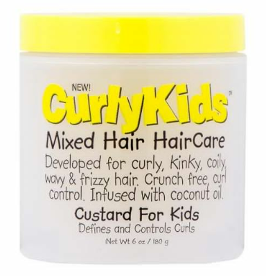 Curly Kids Mixed Hair Haircare Custard 6 Oz