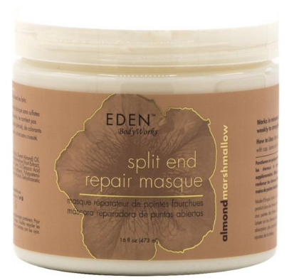 Eden Bodyworks Almond Marshmallow Split End Repair Masque 16 Oz