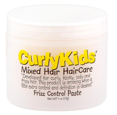 Curlykids Mixed Hair Haircare Frizz Control Paste 4 Oz