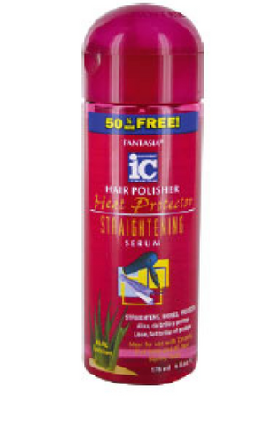 IC Hair Polisher Heat Protector Straightening Serum 6oz