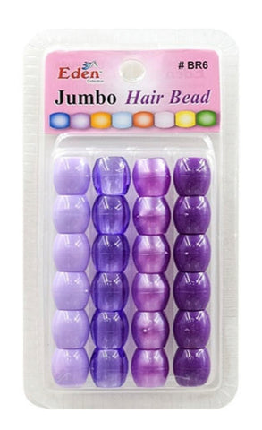 Eden Jumbo Blister Beads - Purple