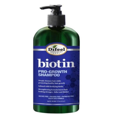 Difeel Biotin Pro-Growth Shampoo 12oz