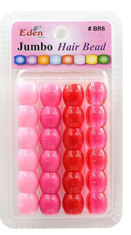 Eden Jumbo Blister Beads - Pink