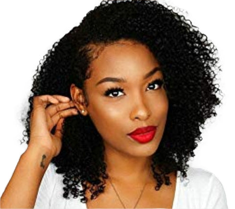 Brazilian Kinky Curly Clip-In Hair Extensions