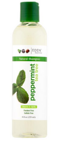 Eden Bodyworks Peppermint Tea Tree Natural Shampoo 8 Oz