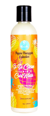 Curls Poppin Pineapple Collection So So Clean Curl Wash 8oz