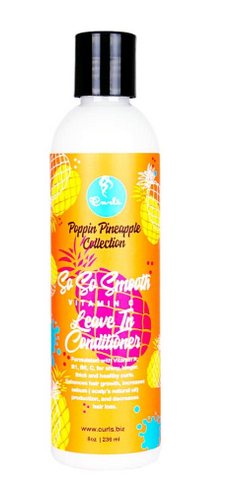 Curls Poppin Pineapple Collection So So Smooth Leave In Conditioner 8oz