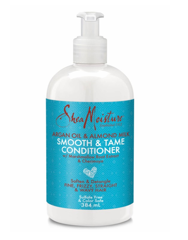 Shea Moisture Argan Oil & Almond Milk Smooth & Tame Conditioner 13 oz