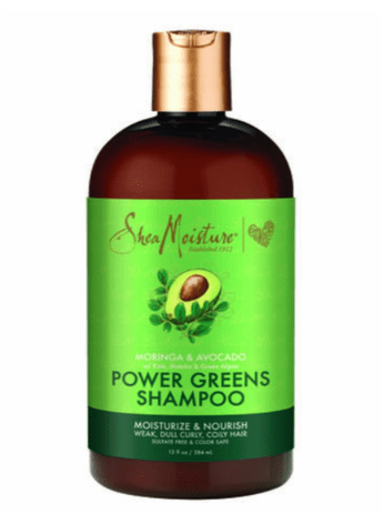 Shea Moisture Moringa & Avocado Power Greens Shampoo 13 oz