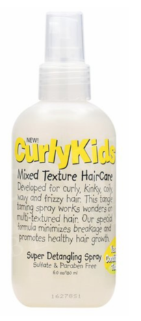 Curly Kids Super Detangling Spray 6oz