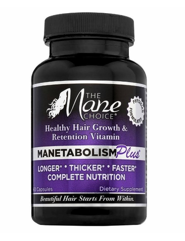 The Mane Choice Manetabolism Plus Dietary Supplement 3.5 oz - 60 Capsules