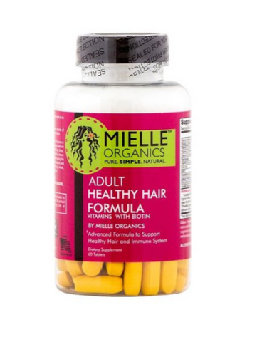 Mielle Organics Adult Healthy Hair Formula Vitamins 60 Tablets