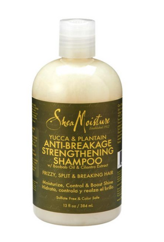 Shea Moisture Yucca & Plantain Anti-breakage Strengthening Shampoo 13 oz